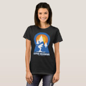 Alpenwiese Ski Sunset T - Shirt (Vorne ganz)