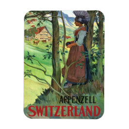 Alpenzell Schweiz Magnet