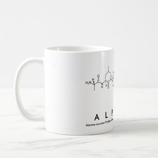 Alperen Peptidname Tasse (Links)