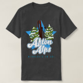 Alpes Minnesota zum Skifahren 1 T-Shirt (Design vorne)
