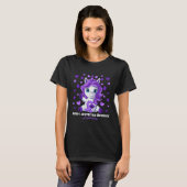 Alpha 1 Antitrypsin Deficiency Awareness Month Pur T-Shirt (Vorne ganz)