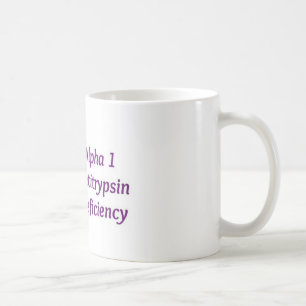 Alpha 1 antitrypsin Mangel-Kaffee-Tasse Kaffeetasse
