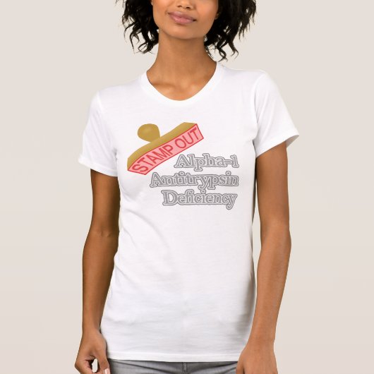 Alpha-1 Antitrypsin Mangel T-Shirt (Vorderseite)