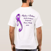 Alpha-1-Schwestern T-Shirt (Rückseite)