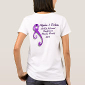 Alpha-1-Sisters-Topversion T-Shirt (Rückseite)