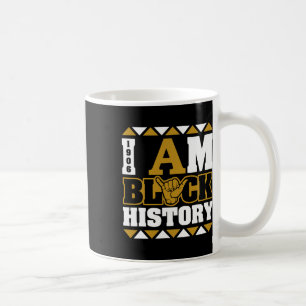 Alpha African Fraternity 1906 I Bin Black History Kaffeetasse