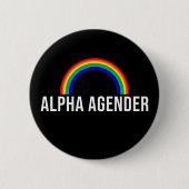 Alpha Agender Button (Vorderseite)