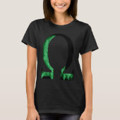 Alpha and Omega Artistic Psychedelic Caterpillar T-Shirt (Vorderseite)