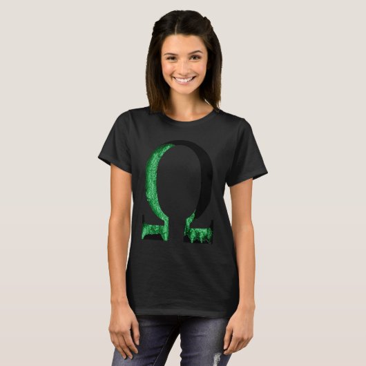 Alpha and Omega Artistic Psychedelic Caterpillar T-Shirt (Vorne ganz)