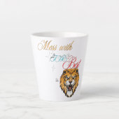 Alpha Attitude Tasse - Mess mit dem Besten (Vorderseite)