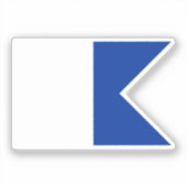 Alpha Aufkleber (Vorderseite)