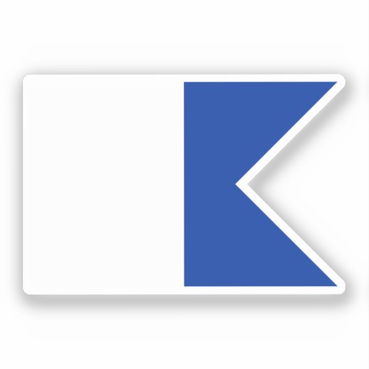 Alpha Aufkleber (Vorderseite)