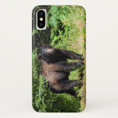 Alpha Black Bear Case-Mate iPhone Hülle (Rückseite)