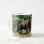 Alpha Black Bear Kaffeetasse (Vorderseite Links)