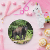 Alpha Black Bear Pappteller (Party)
