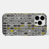 Alpha-Bravo-Charlie iPhone Hülle (Rückseite (Horizontal))