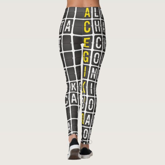 Alpha-Bravo-Charlie Leggings (Rückseite)