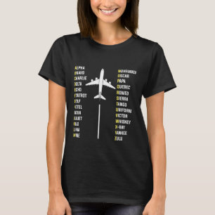Alpha-Bravo-Delta-Flugzeug T-Shirt