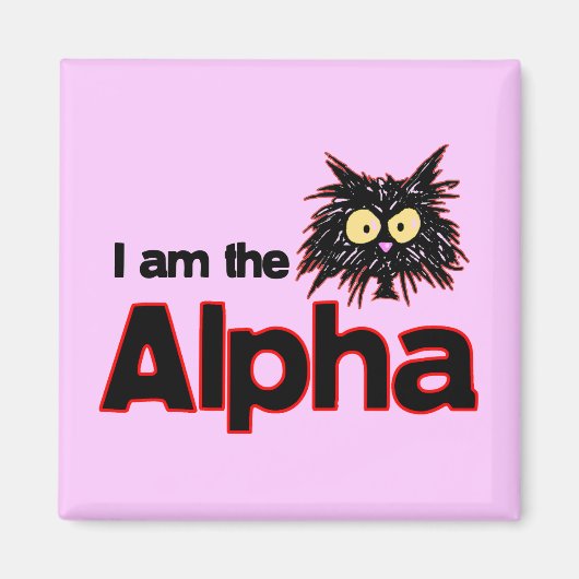 Alpha Cat Magnet (Vorne)