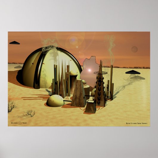 Alpha Centauri Pupal Chamber Poster (Vorne)
