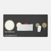 Alpha Centauri System Schreibtischunterlage (Tastatur & Maus)