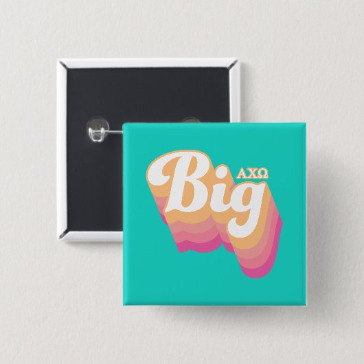 Alpha Chi Omega | Big Button (Vorne & Hinten)