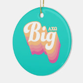 Alpha Chi Omega | Big Keramik Ornament (Links)