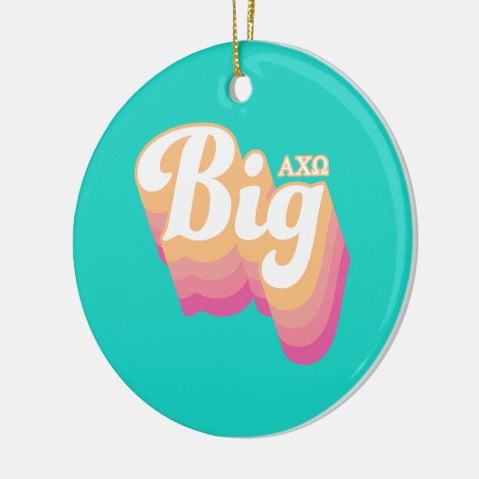 Alpha Chi Omega | Big Keramik Ornament (Links)