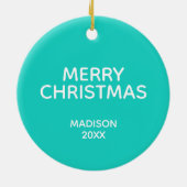 Alpha Chi Omega | Big Keramik Ornament (Hinten)