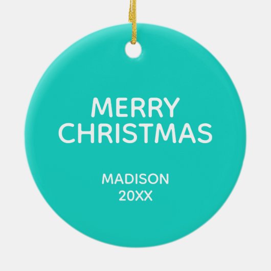 Alpha Chi Omega | Big Keramik Ornament (Hinten)