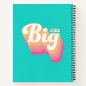 Alpha Chi Omega | Big Notizblock (Rückseite)