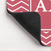 Alpha Chi Omega | Chevron-Muster Mousepad (Ecke)