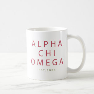 Alpha Chi Omega   Gegr. 1885 Kaffeetasse