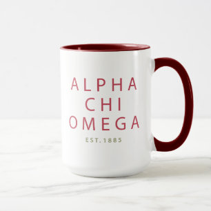 Alpha Chi Omega Gegr. 1885 Tasse