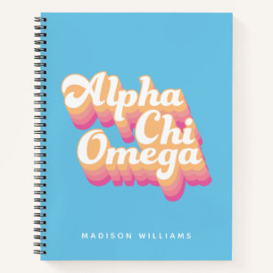 Alpha Chi Omega   Groovy Script Notizblock