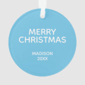 Alpha Chi Omega| Groovy Script Ornament (Rückseite)