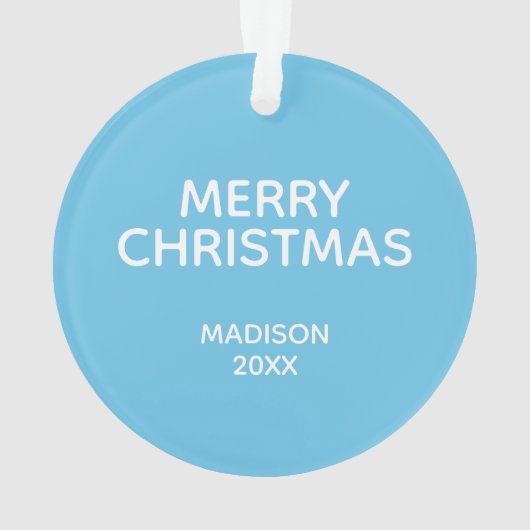 Alpha Chi Omega| Groovy Script Ornament (Rückseite)