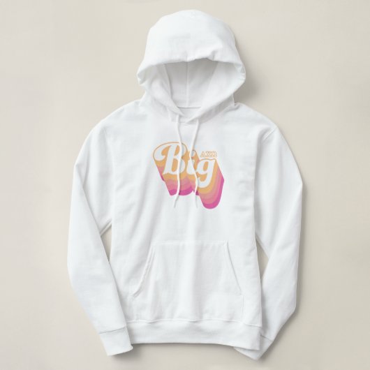 Alpha Chi Omega| groß Hoodie (Design vorne)