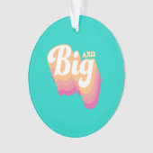 Alpha Chi Omega| groß Ornament (Vorderseite)