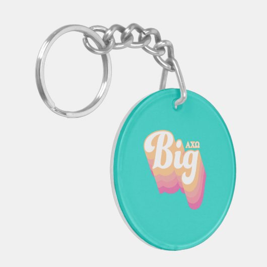 Alpha Chi Omega| groß Schlüsselanhänger (Vorderseite links)