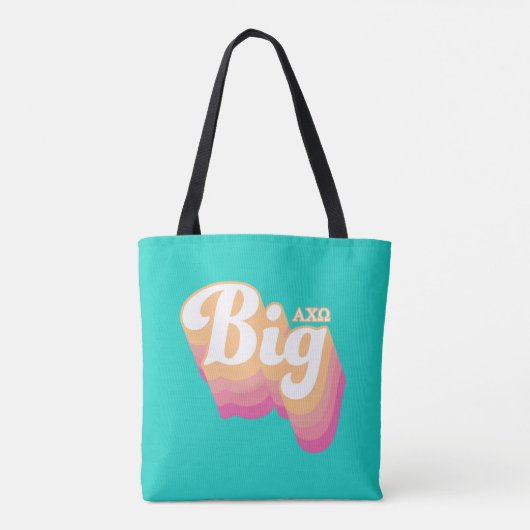 Alpha Chi Omega| groß Tasche (Rückseite)