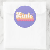 Alpha Chi Omega | Klein Runder Aufkleber (Tasche)