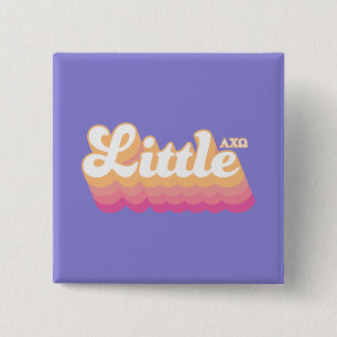 Alpha Chi Omega Kleine Schwester Button