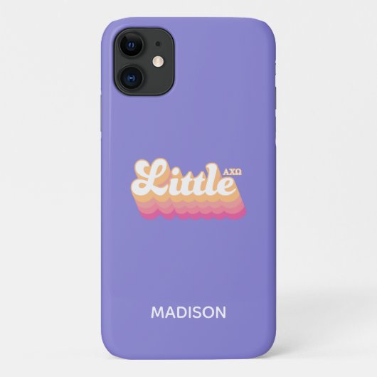 Alpha Chi Omega | Kleine Schwester Case-Mate iPhone Hülle (Rückseite)