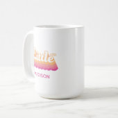 Alpha Chi Omega | Kleine Schwester Kaffeetasse (Vorderseite Links)