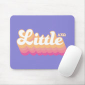 Alpha Chi Omega | Kleine Schwester Mousepad (Mit Mouse)
