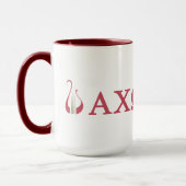 Alpha Chi Omega | Kleines Skript Tasse (Links)