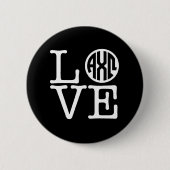 Alpha Chi Omega| Liebe Button (Vorderseite)