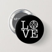 Alpha Chi Omega| Liebe Button (Vorne & Hinten)