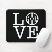 Alpha Chi Omega | Liebe Mousepad (Mit Mouse)
